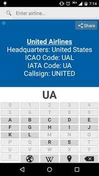 Airline Code IATA ICAO скриншот 1