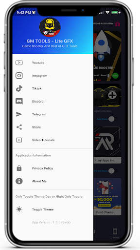 GM TOOLS Lite GFX For PUBGM screenshot 4