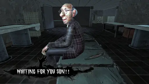 Horror Granny Game Haunted House Scary Head Game screenshot 2