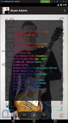 Bryan Adams - Best Album Music screenshot 2