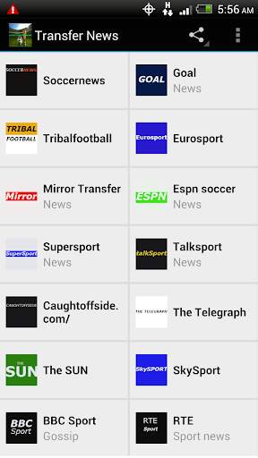 Transfer News screenshot 1