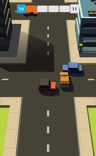 Blocky Pick Me Up - Traffic Drive! screenshot 7