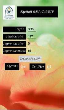 Riphah GPA Calculations screenshot 5