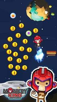Monkey King Jump Escape screenshot 2