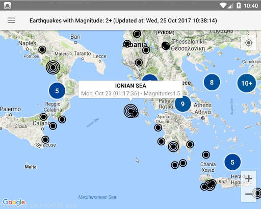 Alarms Extreme Weather EU скриншот 6