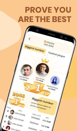 2048 - Solve and earn money! स्क्रीनशॉट 3