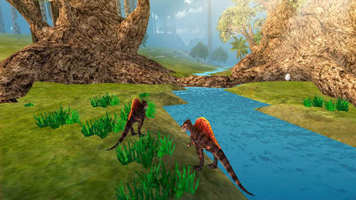 Spinosaurus Simulator: Миссия на Дино Острове! скриншот 1