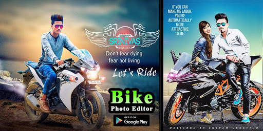 Men Moto Editor: Bike Photo frame screenshot 1