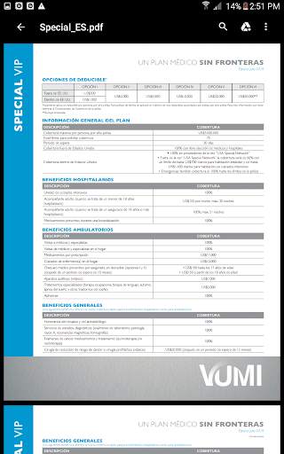 VUMI Plans screenshot 9