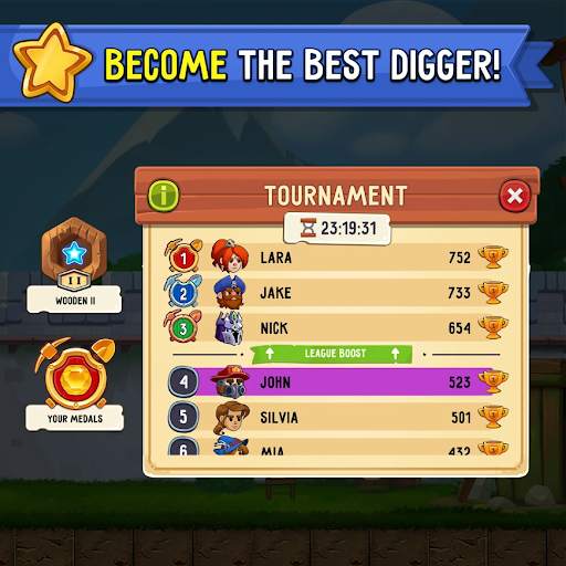Dig Out! Gold Miner Aventure screenshot 13