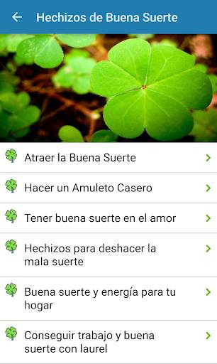 Hechizos de buena suerte screenshot 2