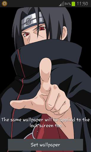UchihaBrothers Live Wallpaper screenshot 1