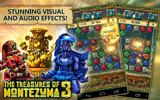 Treasures of Montezuma 3. True Match-3 Game. screenshot 1