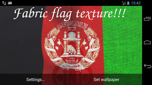 Afghanistan Flag 2 تصوير الشاشة