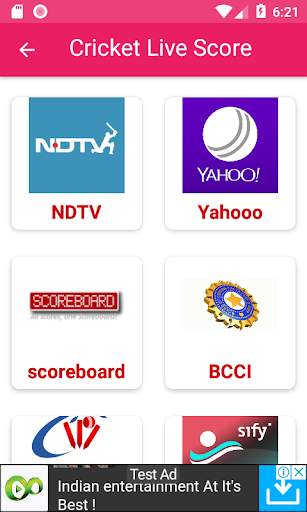 Cricket Live Score And Sports News screenshot 1