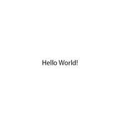 Hello World 1.0