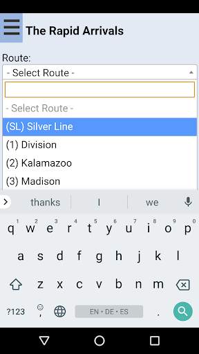 Grand Rapids Bus Tracker screenshot 1