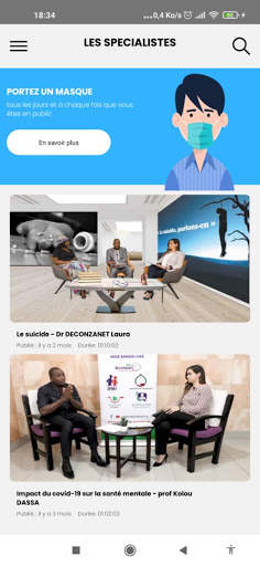 SOS DOCTEUR TV screenshot 1