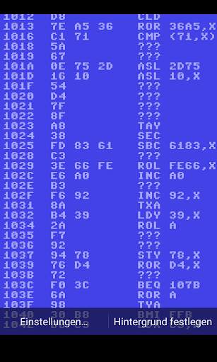 C64 ASM LWP simple screenshot 1