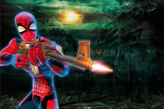 Super spider zombie pertempura screenshot 12