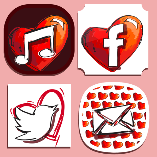 App per Modificare le Icone Cuore icon