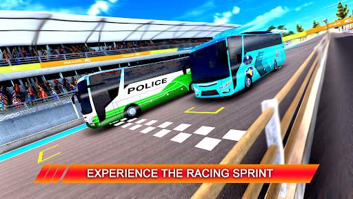 Ultimate US Police Bus Racing: Bus Simulator 2021 screenshot 3