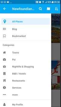 Newfoundland Travel Map screenshot 2