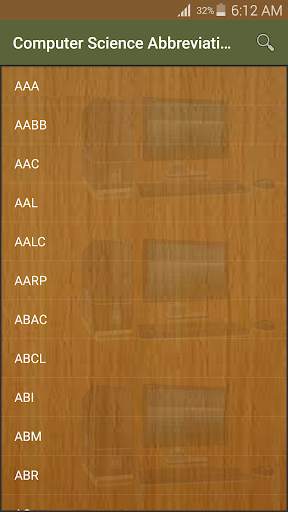 Computer Abbreviation App screenshot 2