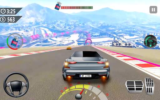 Extreme 3D Car Stunts : GT Racing Crazy Tracks screenshot 2