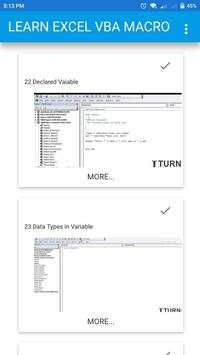 Learn Excel VBA Macro screenshot 5