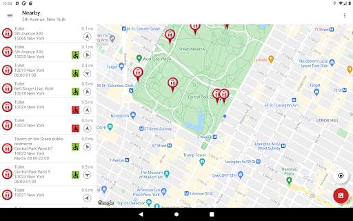 WC Toilet and Restroom Finder screenshot 6