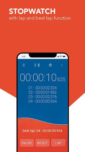 Elo Timer - Timer, Stopwatch & Interval Timer 5 تصوير الشاشة