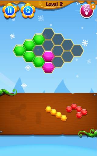 Hexa Bird Block Puzzle screenshot 1