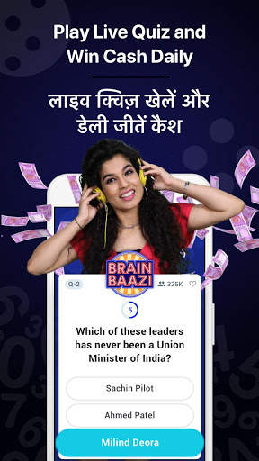 Live Quiz Games App, Trivia & Gaming App for Money screenshot 3