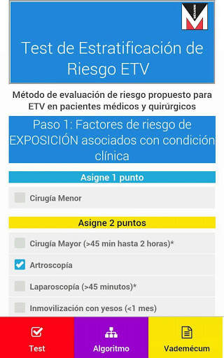 Test ETV - Menarini screenshot 2
