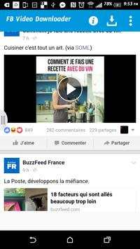 Video Downloader por Facebook screenshot 2