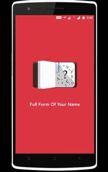 Full form of your Name screenshot 1