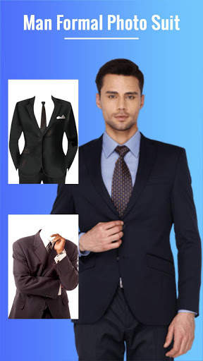 Man Formal Shirt Photo Suit Editor screenshot 1