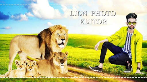 Lion Photo Editor screenshot 1