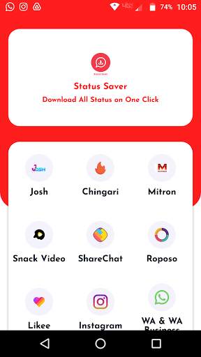Status Saver Facebook video Download Instagram sto screenshot 1
