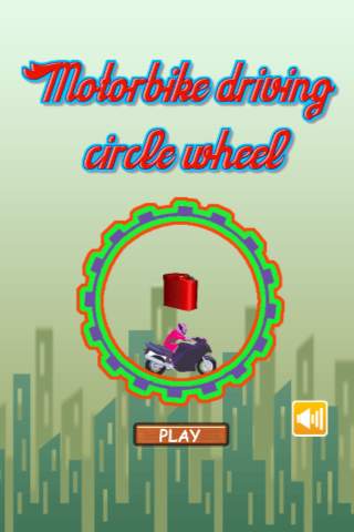 Motorbike Driving Circle Wheel screenshot 2