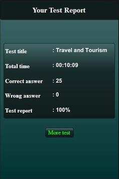 Travel and Tourism Quiz screenshot 8