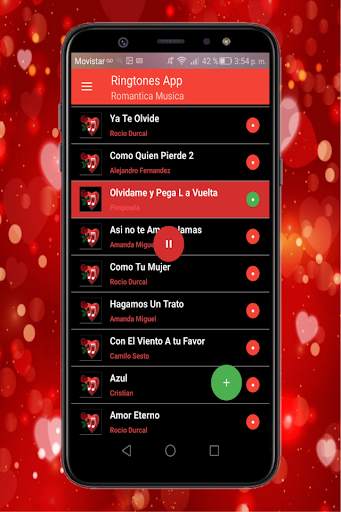 ringtones romantic song screenshot 3