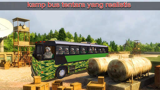 Tentara Sopir Militer Prajurit Mengangkut Tugas screenshot 2