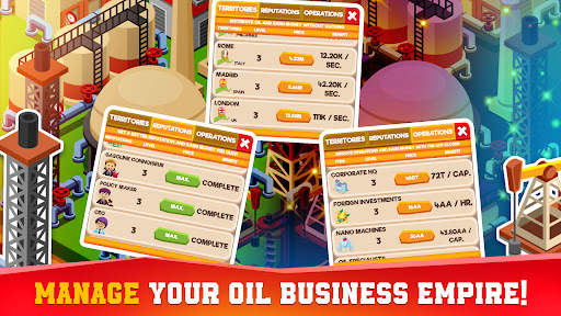Oil Tycoon idle tap miner game screenshot 4