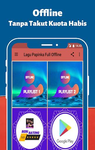 Lagu Papinka Full Offline screenshot 3