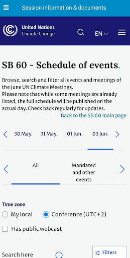 UN Climate Change screenshot 4