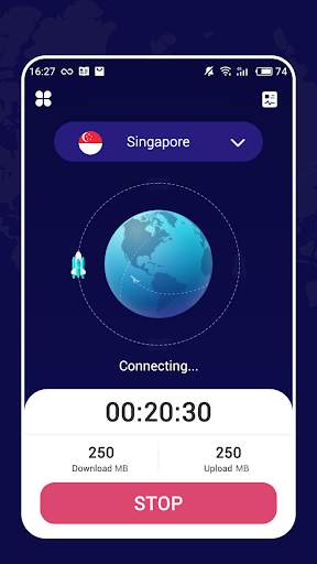 Rocket VPN screenshot 1