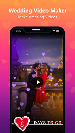Wedding Video Maker - Anniversary Video Maker screenshot 9