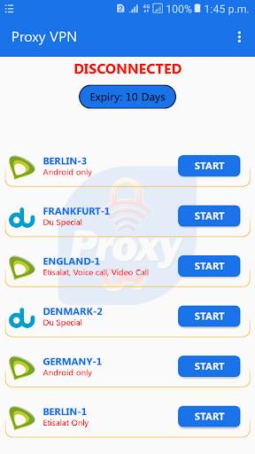 Proxy VPN screenshot 1